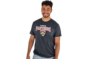 Blue 84 NHL Officially Licensed T-Shirt Heathered Black