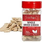 Eastanbul Dried Ginger Root, 4.4oz | Dry Ginger Whole, Whole Raw Dried Ginger, Dehydrated, Sugar Free, Natural, Vegan, Gluten
