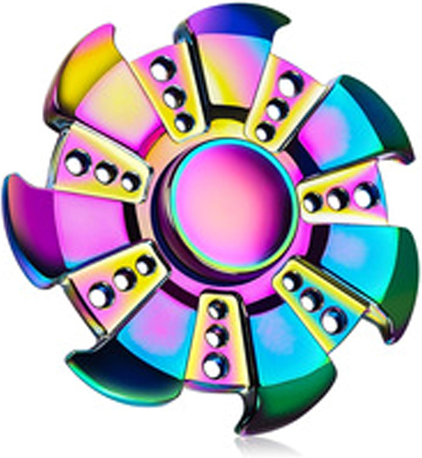 oil slick fidget spinner