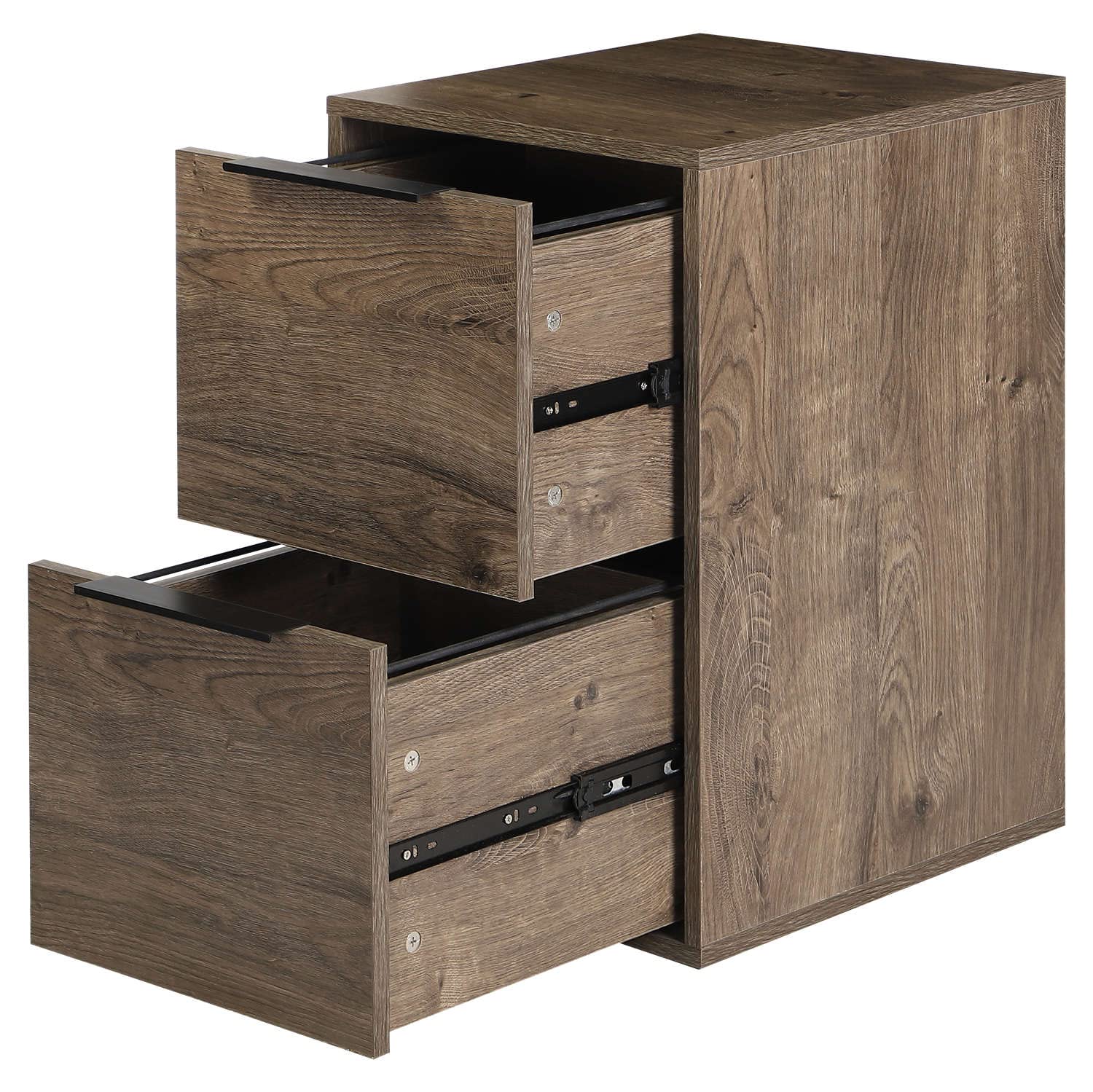 Photo 1 of LUCYPAL 2 Drawer File Cabinet,Wood Storage Filing Cabinet with Hanging Bars for Letter Size and Home Office,Under Desk File Cabinet Assembly Required (Grey)