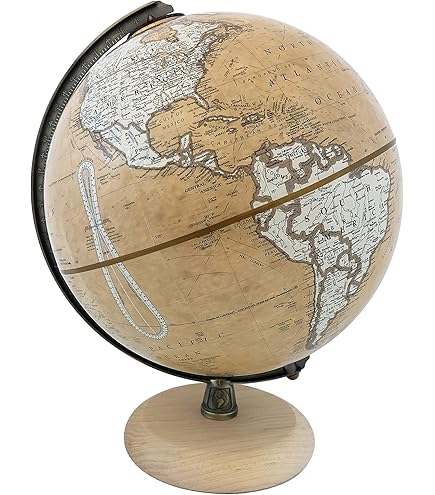 Amazon.com: Replogle Globes 35522 Leather Expedition Globe, Small