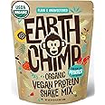EarthChimp Organic Vegan Protein Powder - with Probiotics - Non GMO, Dairy Free, Non Whey, Plant Based Protein Powder for Women and Men, Gluten Free - 52 Servings, 64 Oz (Plain & Unsweetened)