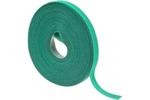 AUGHOA Garden Tape, 65.6 Feet 1/2''Plant Tape, Reusable Plant Garden Ties, Plant Supports for Climbing Plants, Adjustable Plant Straps for Gardening, Home, Office (1 Pack 65.6 Feet)