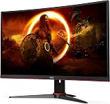 AOC Gaming C27G2E 27" FHD Curved Monitor 165Hz 1ms VA Low Input Lag view 1