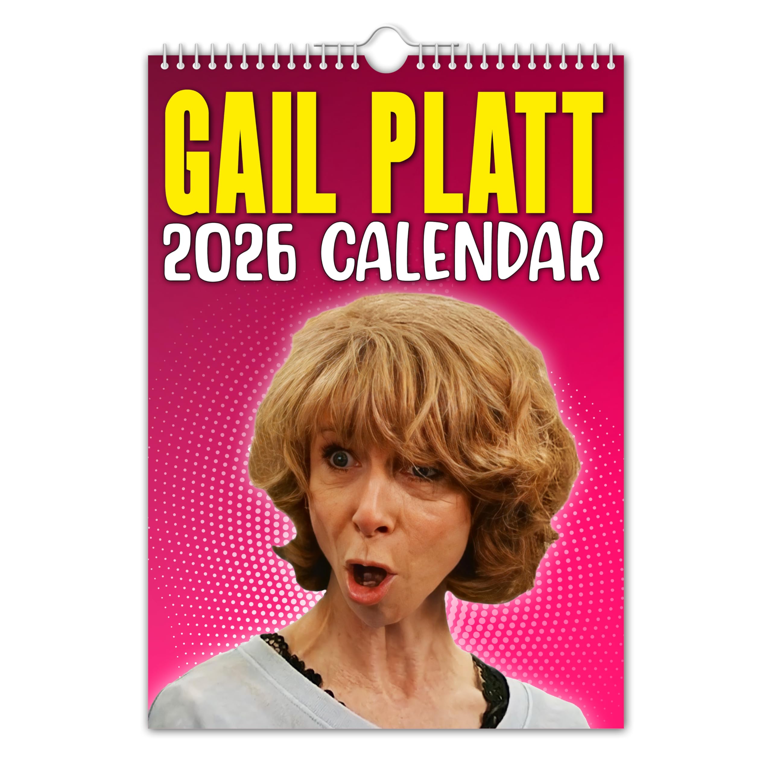 The Calendar King // Gail Platt - 2026 Wall Calendar (Full Colour, A3 Size)