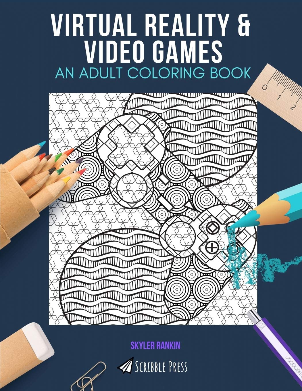 Download Virtual Reality Video Games An Adult Coloring Book An Awesome Coloring Book For Adults Rankin Skyler 9798651118618 Amazon Com Books