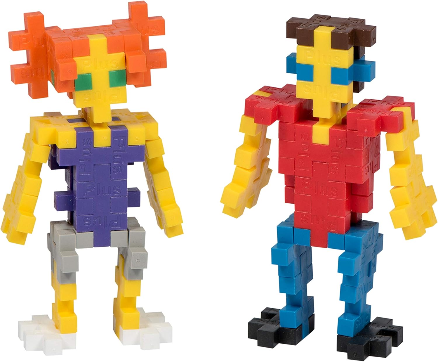 PLUS PLUS - 240 Piece Basic Mix - Construction Building Stem/Steam Toy, Mini Puzzle Blocks for Kids: Toys & Games