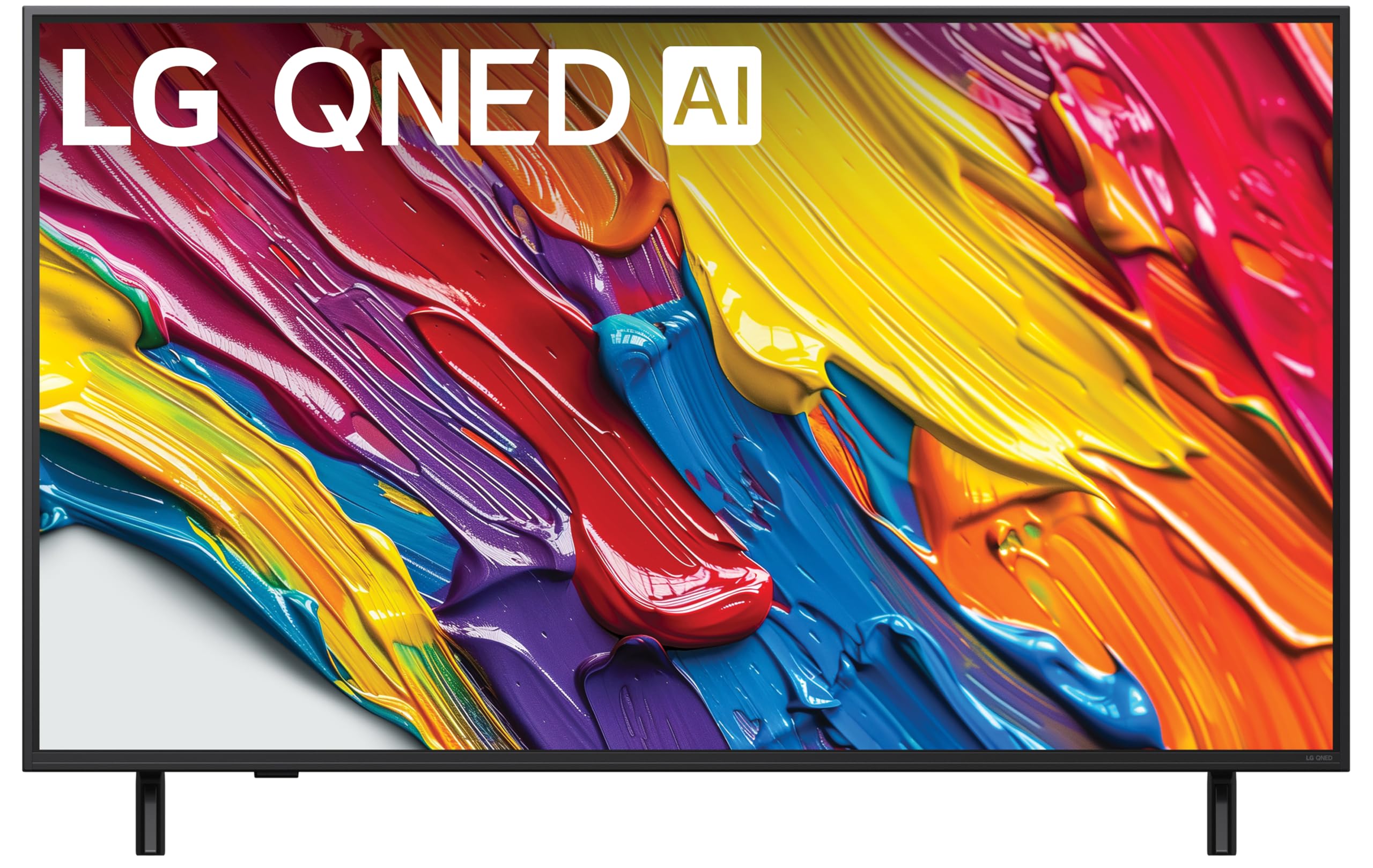 Photo 1 of ** Broken screen, final sale **LG 50-Inch Class QNED AI 4K QNED82A Series Smart TV w/AI Sound, HDR10, 4K Super Upscaling, Filmmaker Mode, Wow Orchestra, Alexa Built-in (50QNED82AUA, 2025)