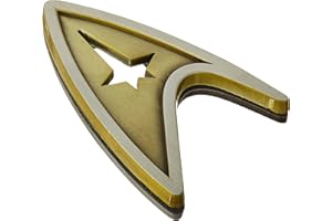 QMx Star Trek Beyond Magnetic Insignia Badge, Command