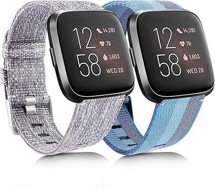fitbit versa woven band amazon