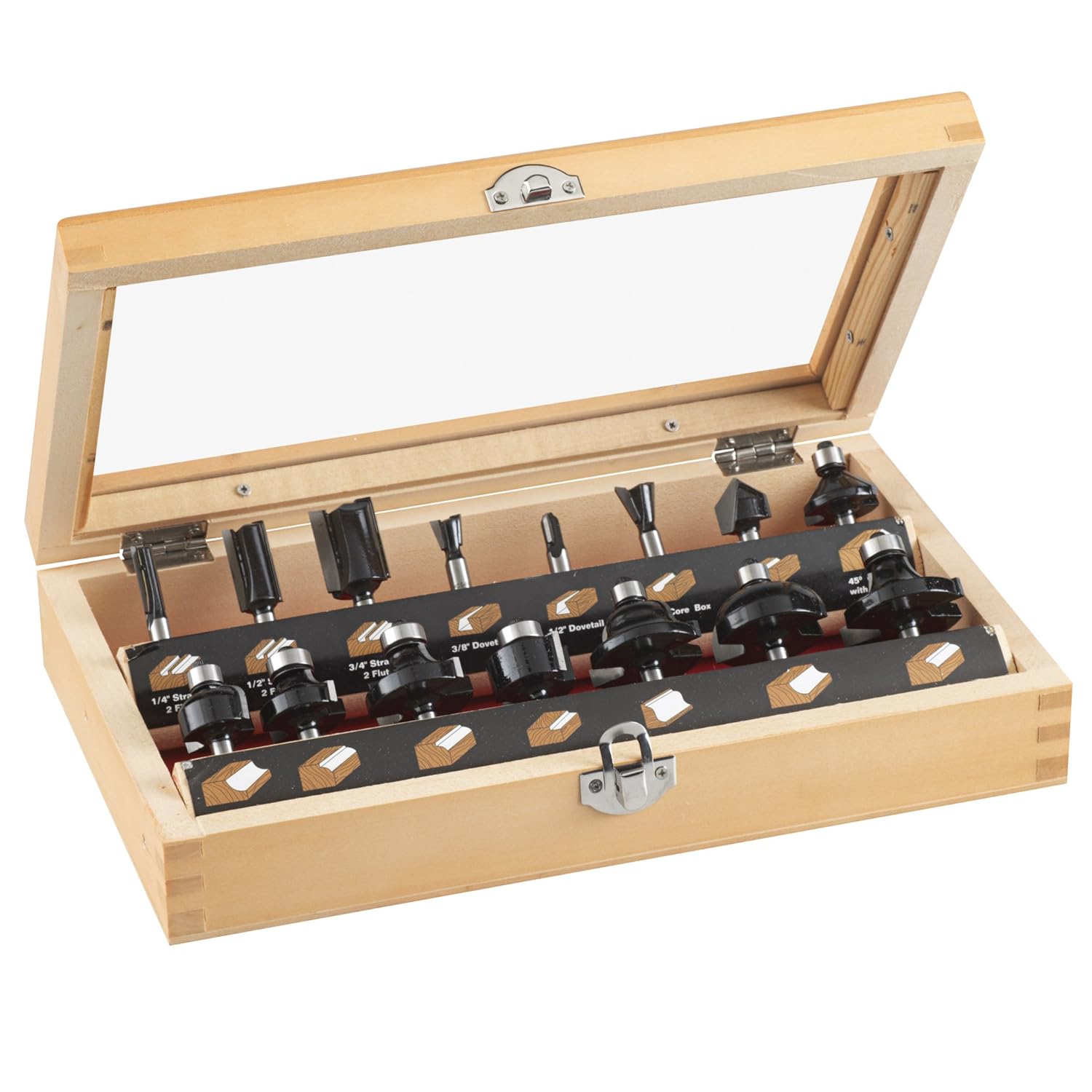 Skil 91015 15 Piece Router Bit Set