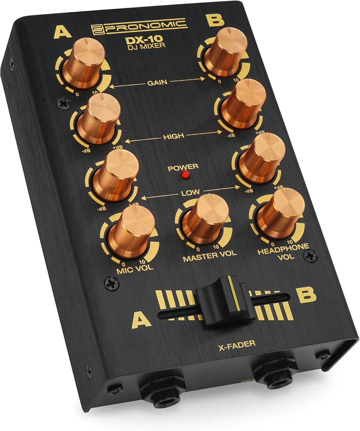 DJ Mixer Pronomic DX10BK Negro Amazon.es Instrumentos musicales