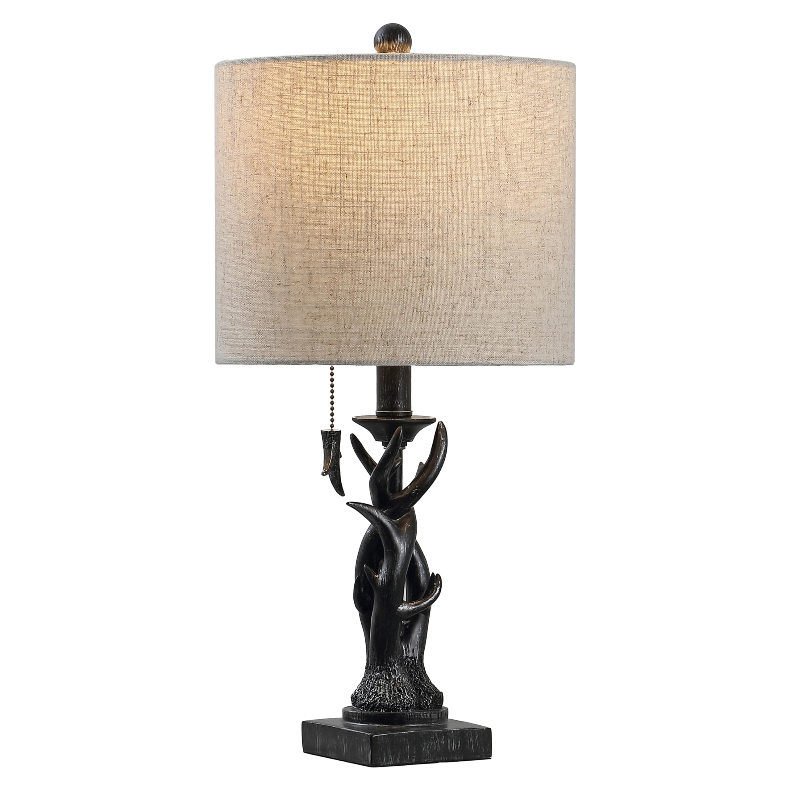 JONATHAN Y JYL1031B Gaston 20.5" Resin Mini LED Table Lamp for Living Room, Family Room, Dining Room, Bedroom, Hallway, Office, Antique Black Image JONATHAN Y JYL1031B Gaston 20.5" Resin Mini LED Table Lamp for Living Room, Family Room, Dining Room, Bedroom, Hallway, Office, Antique Black Image