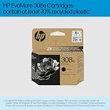 HP 308e EvoMore Black Original Ink Cartridge view 5