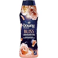 Downy Infusions in-Wash Scent Booster Beads, Bliss, Sparkling Amber & Rose, 20.1 Oz