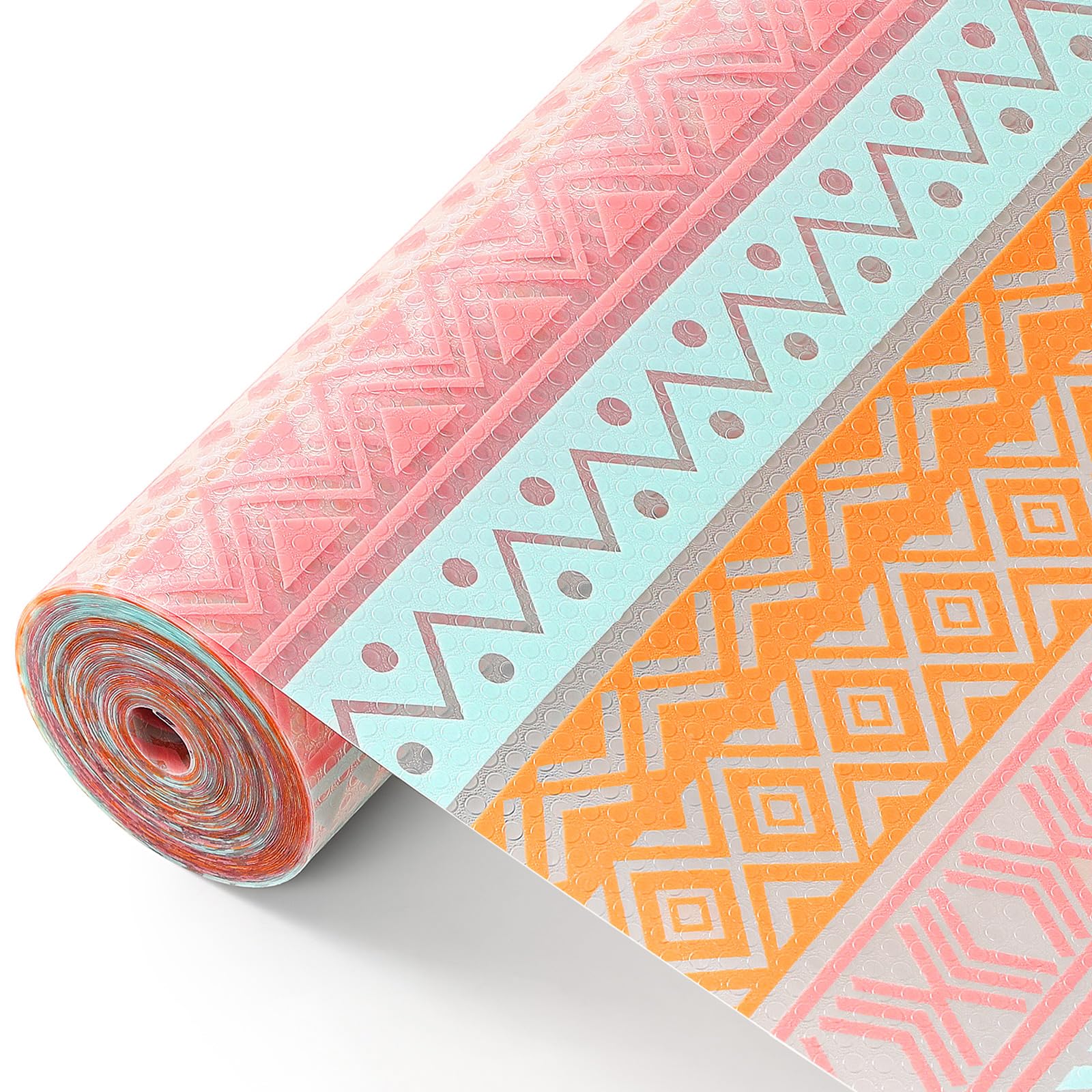 Cooyes Shelf Drawer and Cabinet Liner, Washable Oil-Proof Shelf Liners for Kitchen Cabinets, Shelves, Refrigerator, Non-Adhesive Drawers Mats Image