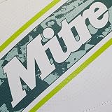 Mitre Sabre D4P Rugby Ball Extra Strong Lining Full Weight White/Mint/Lime view 2