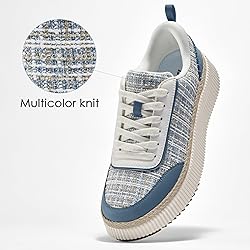 AIRHAS Women Espadrille Platform Sneakers Chunky