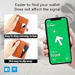 GOCII Compatible with Airtag Wallet Holder 2