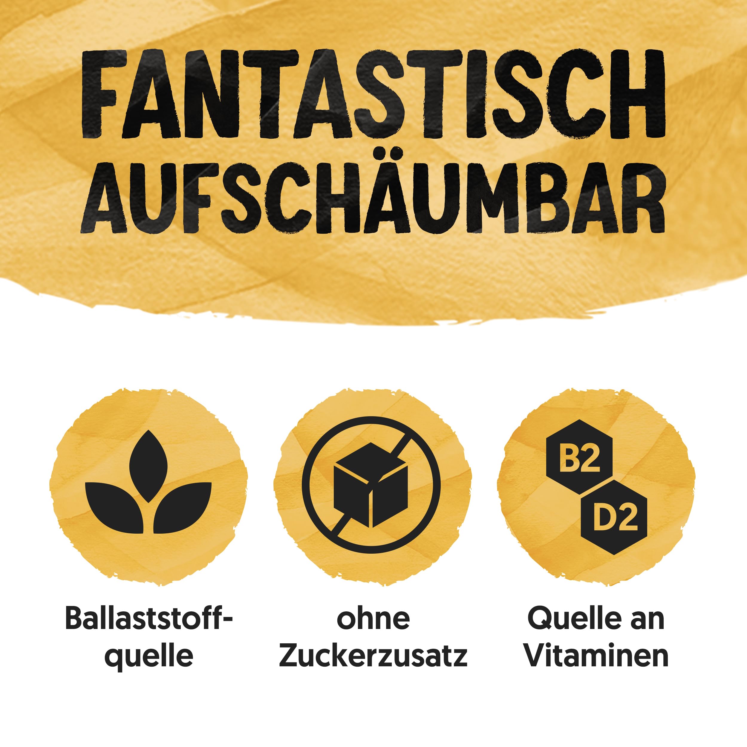 Alpro Barista Haferdrink – Zum Aufschäumen – Vegan und milchfrei – Von Natur aus laktosefrei – Reich an Ballaststoffen, Calcium und Vitaminen – 8 x 1 L – Haltbar 3