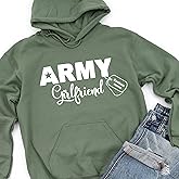 Custom Army Girlfriend Sweatshirt with Soldier Name
