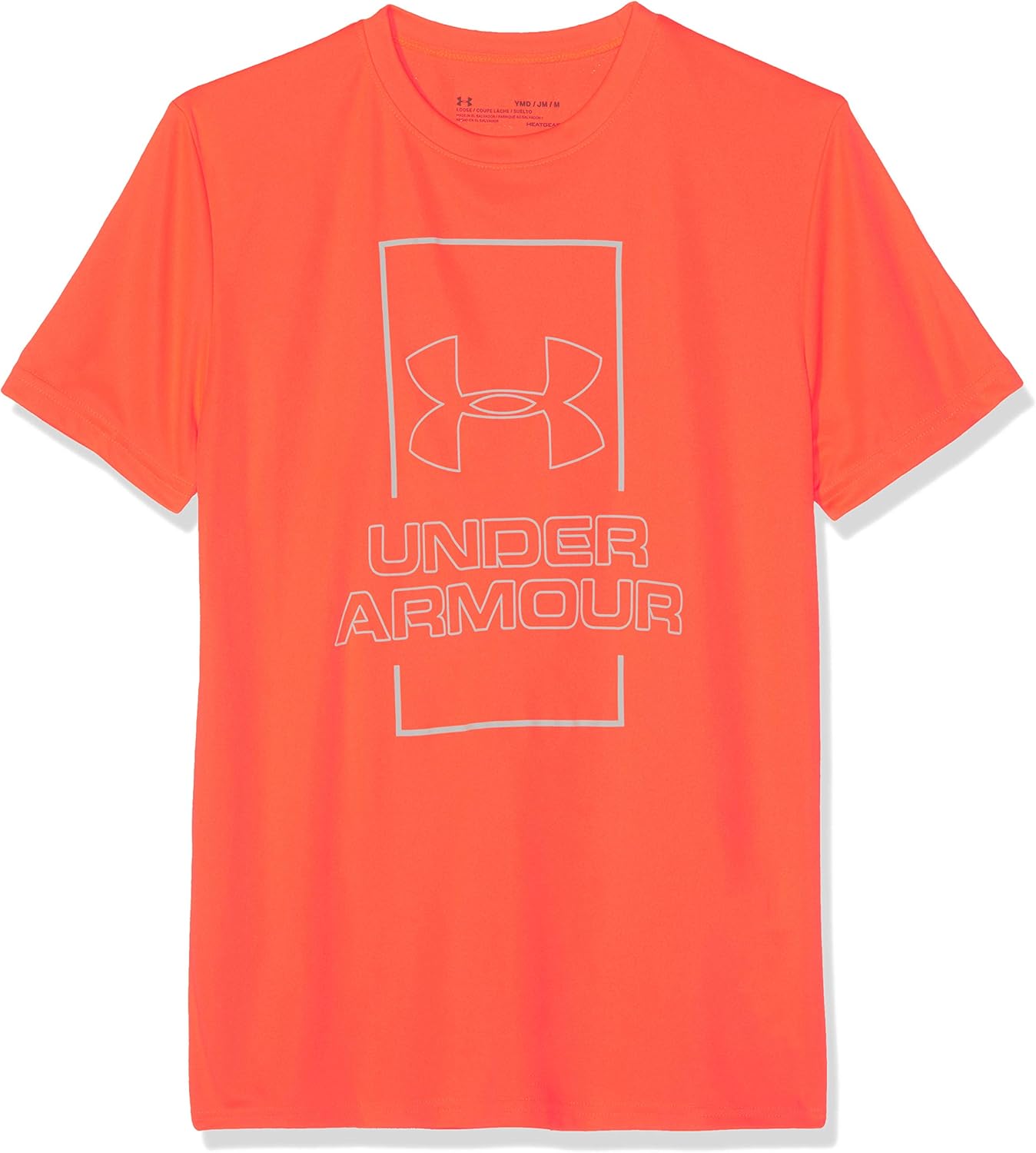 magliette under armour bambino arancione