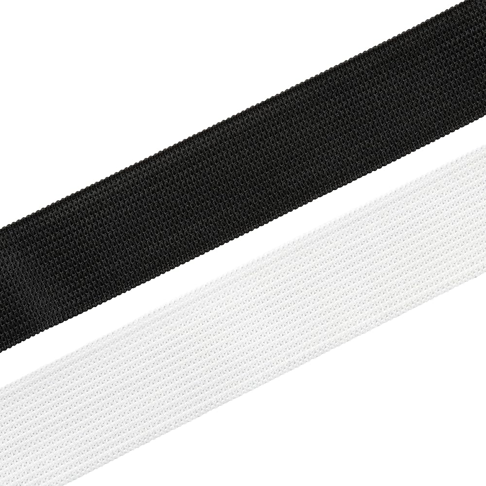 Realm Flat Elastic Band Sewing Crafts DIY 1/4 Inch 5m White