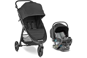Baby Jogger City Mini GT2 All-Terrain Travel System | Includes City GO 2 Infant Car Seat, Jet