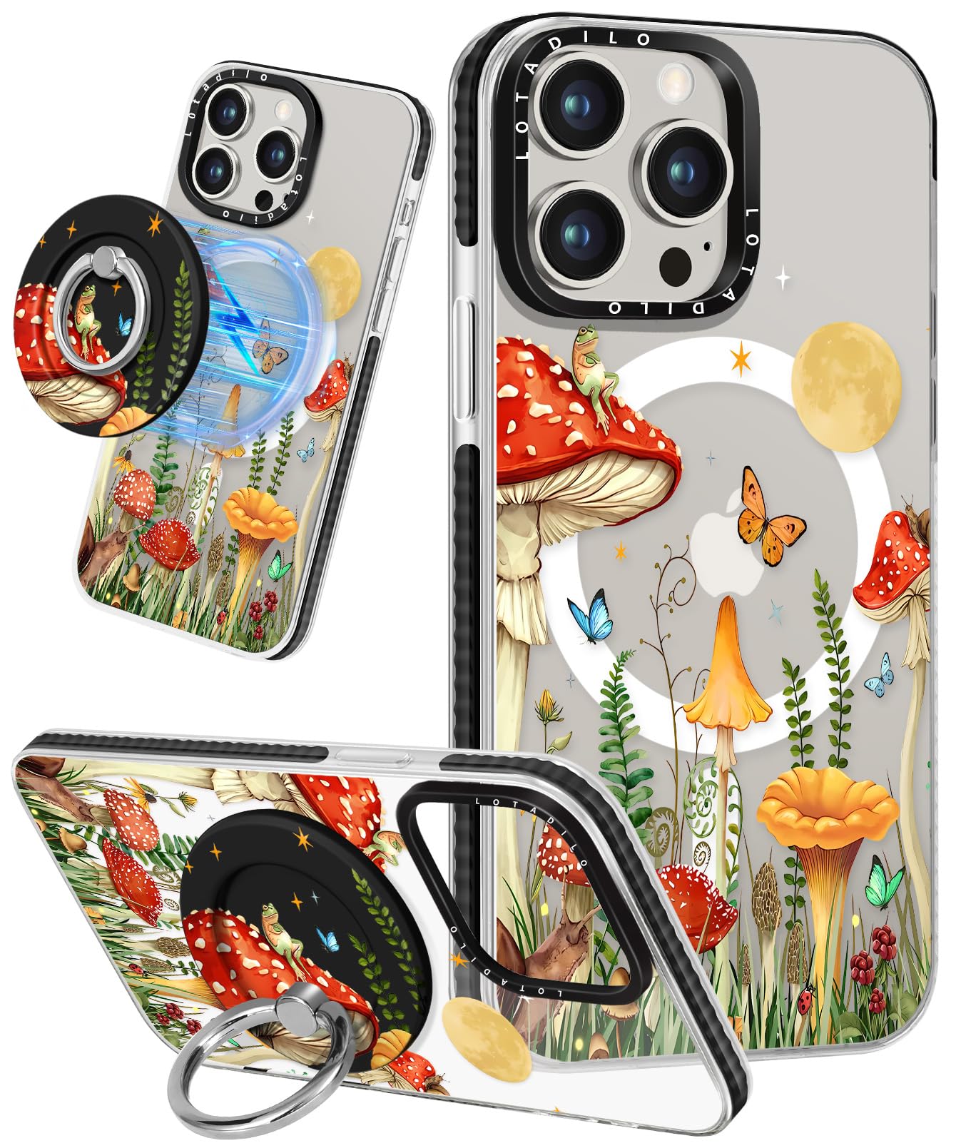 Lotadilo for iPhone 15 Pro Max Case for Women