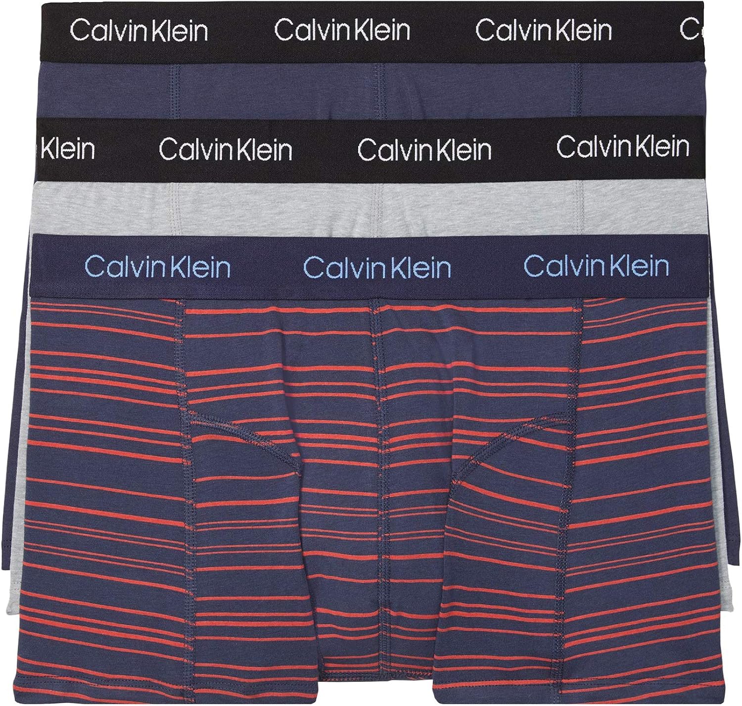 Calvin Klein Men's Underwear CK Axis 3 Pack Trunks: Clothing