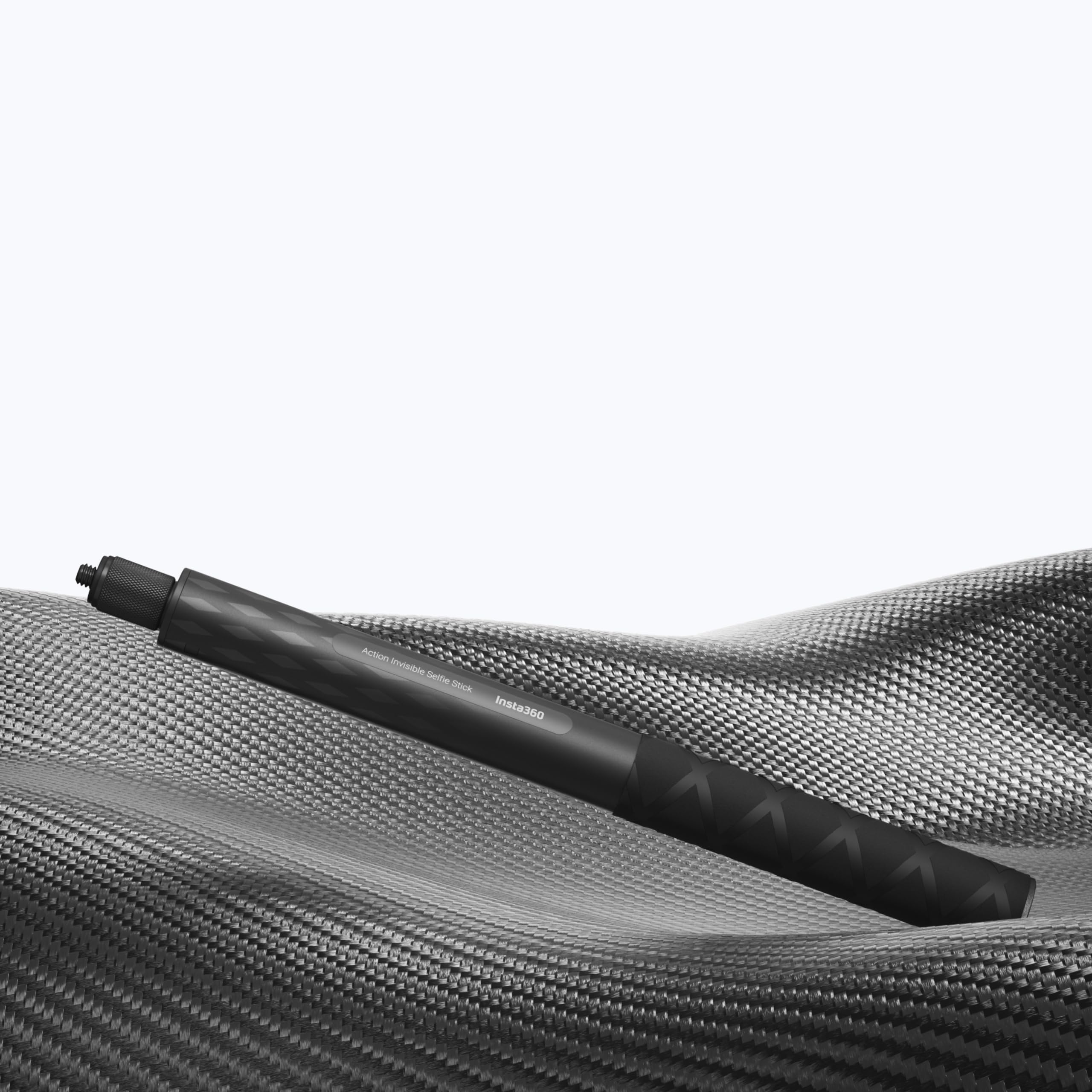 Insta360 Action Invisible Selfie Stick, 1-Meter Carbon Fiber Invisible Pole, Compatible with Insta360 Ace, Ace Pro, Ace Pro 2, GO 3, GO 3S, GO Ultra, ONE X2, X3, X4, X5 Action Cameras, Black