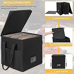 IBVIVIC Vinyl Record Storage Box