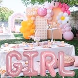 Lingqiang 40 Inch Pastel Pink L Foil Balloon Self Inflating 2 Pack view 8