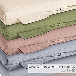 Stylish Vegan Leather Baby Play Mat - Soft, Easy to