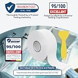 HNNHOME White Self-Adhesive Bath Sealant Strip 38mm x 3.2m Waterproof view 3