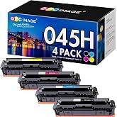 GPC Image Compatible Toner Cartridge Replacement for 045 Toner Cartridge | for Canon 045h CRG-045H for Color ImageCLASS MF634Cdw MF632Cdw LBP612Cdw LBP613Cdw MF632 MF634 Series Printer Tray(4-Pack)