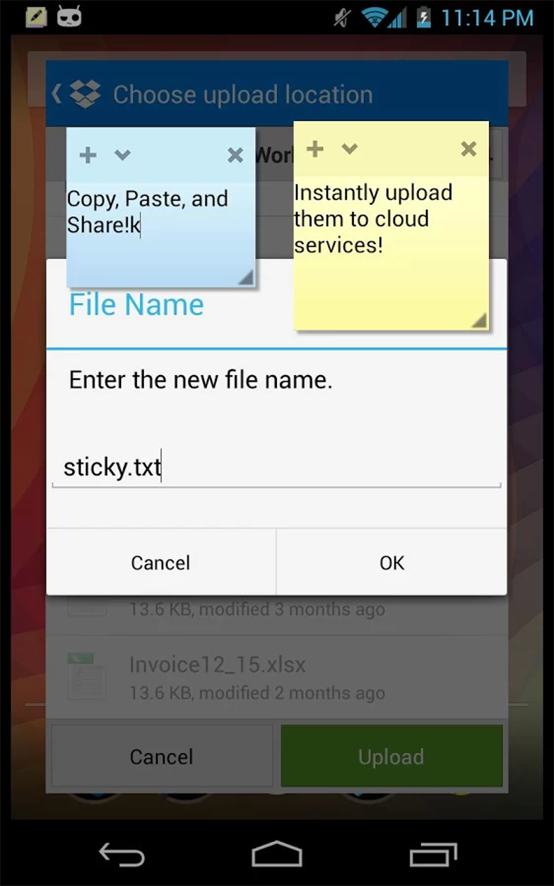 Sticky Notes