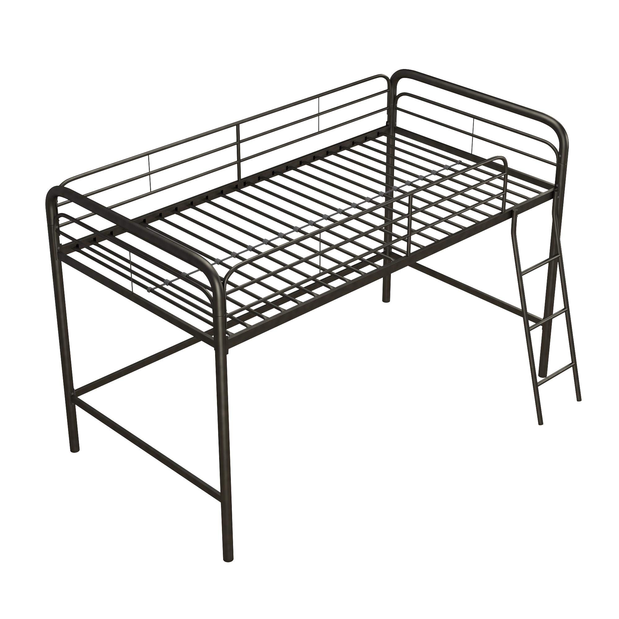 DHP Junior Loft Bed Frame With Ladder, Black Buy Online in UAE