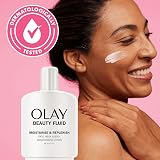 Olay Beauty Fluid Moisturiser 6 x 200ml Face Neck Body Lotion Sensitive Skin view 2