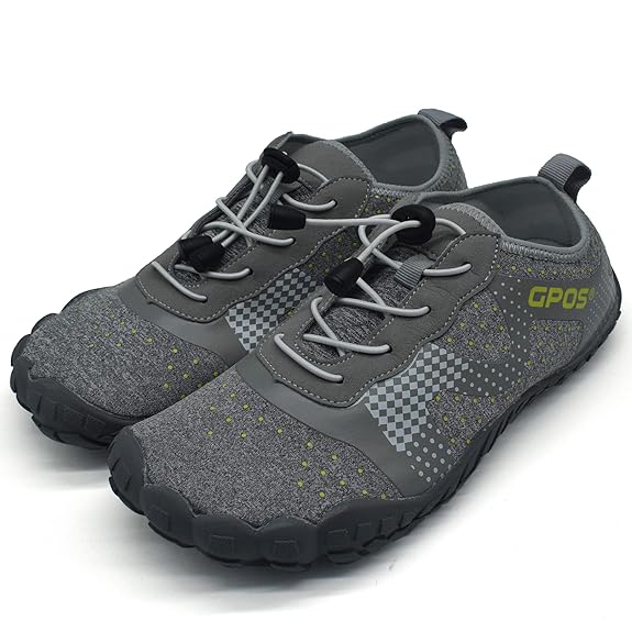 COFACE Herren Atmungsaktiv Wasserschuhe Leichte Aquaschuhe Schnell Trocknend Weicher Wassersport Schuhe