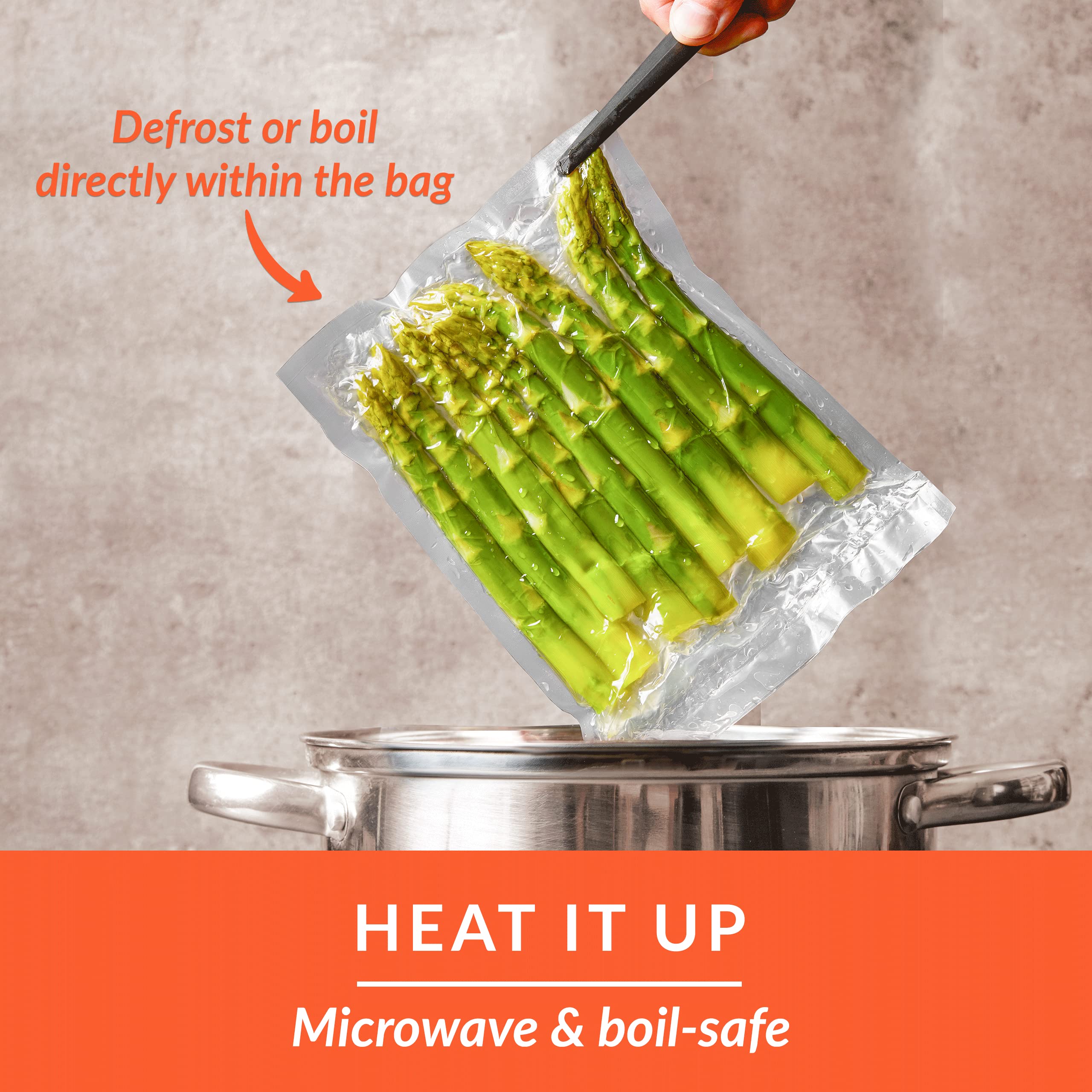 Vacuum Sealer Bags, Set of 2 8