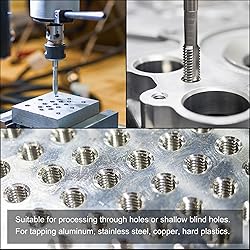 uxcell Thread Milling Taps, 1/4-20 UNC High Speed