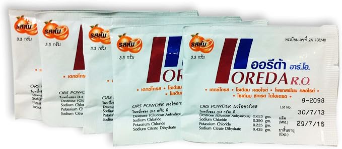 salt electrolyte packets