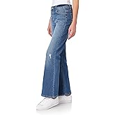 WallFlower Womens Flirty Curvy Super Flare High Rise Insta Stretch Juniors Jeans