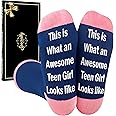 Moyel Funny Socks for Women Birhtday Gifts for Women Her 30th 40th 50th 60th 70th Birhtday Wife Grandma Women Crew Socks
