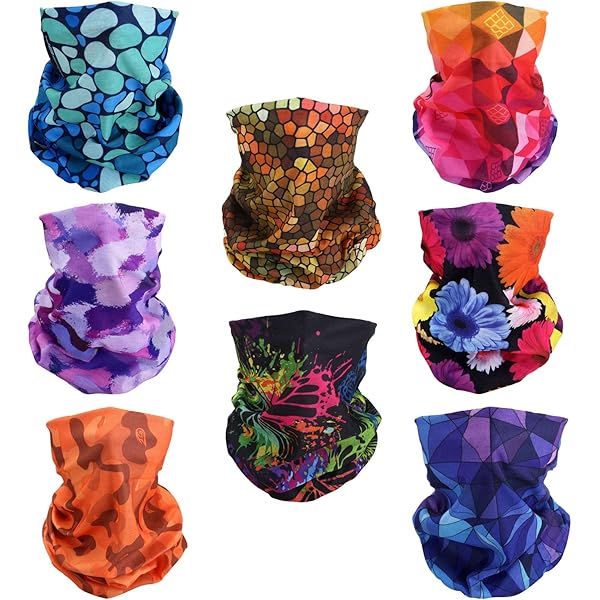 Bandana Multiuso SMEHCF - 4un Nebulosa Azul | Esportes E Ar Livre