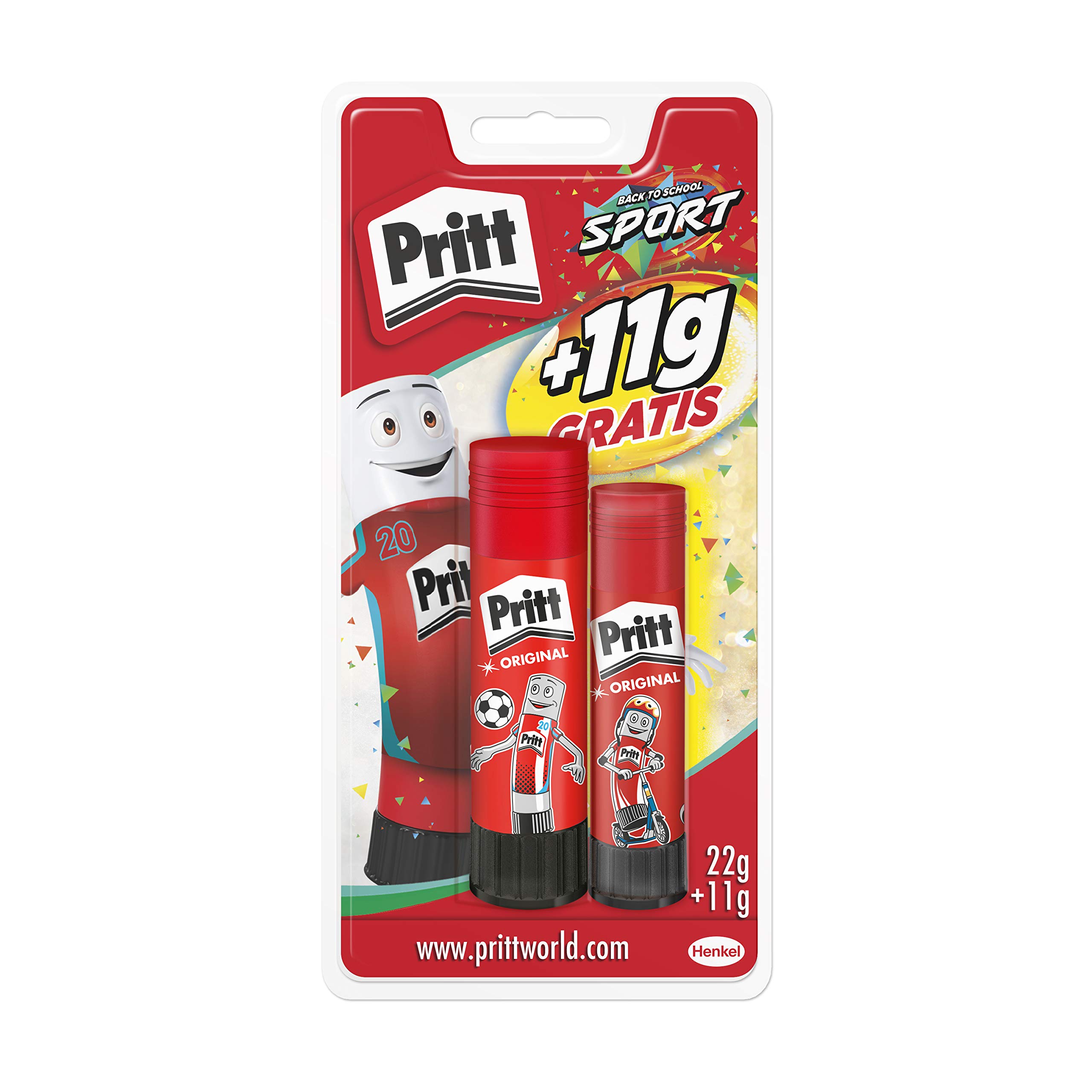 Pritt Barra Adhesiva, pegamento infantil
