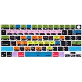 XSKN FL Studio Shortcut US Version Keyboard Cover for 2026-2021 MacBook Pro 14 16 inch MacBook Air 13 15 inch with M5/M4/M3/M2/M1 and MacBook Neo NOT for 2020 MacBook Air 13.3 inch A2179 A2337
