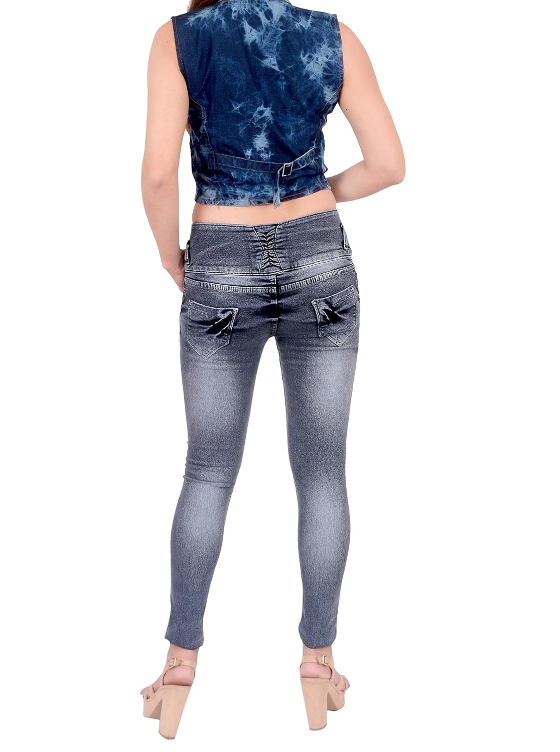 fourgee women's slim fit jeans (blast)