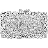 MOSSMON Luxury Crystal Clutch Women Rhinestone Evening Bag for Party and Wedding | Luxury, Crystal, Rhinestone, for Party, and Wedding